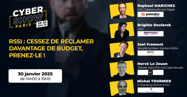 RSSI : Cessez de réclamer davantage de budget, prenez-le !