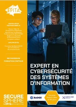 Formation Expert en Cybersécurité des Systèmes d’Information (Titre RNCP niveau 7 )